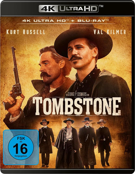 Tombstone (UHD+BR) 4K 
Min: 130/DD5.1/WS 2Disc
