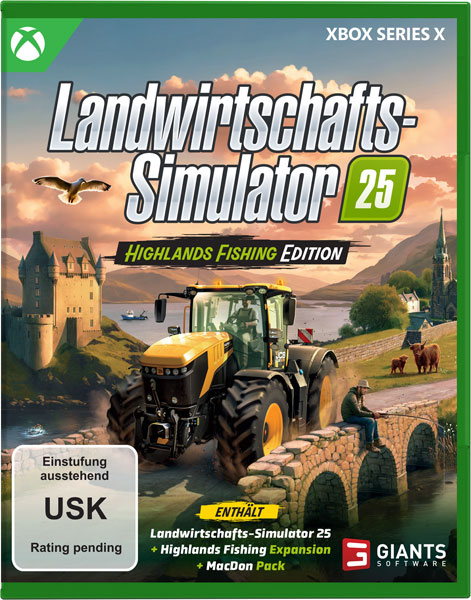 Landwirtschafts-Sim. 25 Highlands Fishing  XBSX
