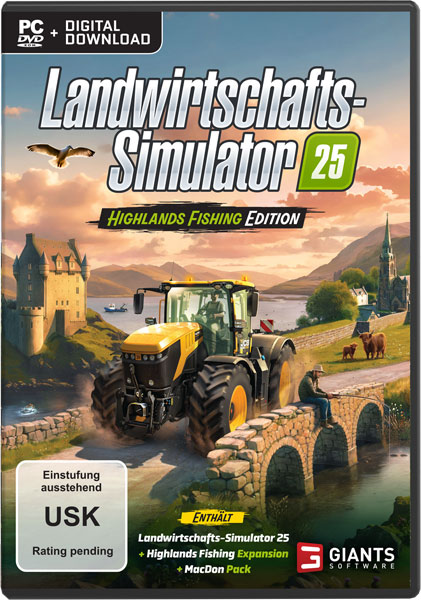 Landwirtschafts-Sim. 25 Highlands Fishing  PC