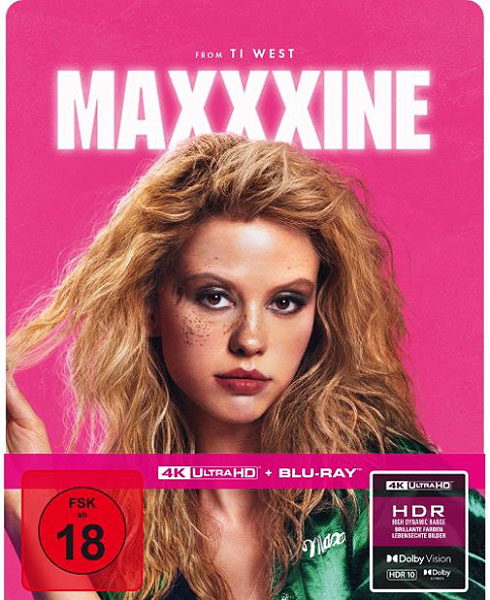 MaXXXine (UHD+BR) LE -Steelbook- 4K 
Min: 107/DD5.1/WS