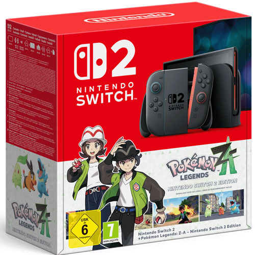 NSW2   Konsole  Black Pokemon Legenden Z-A Bdl.
 Switch 2 + Download-Code