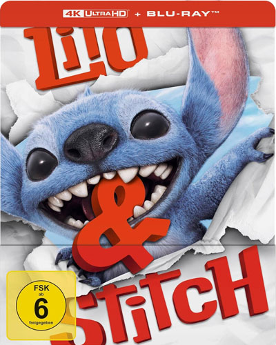 Lilo & Stitch - Live Action (UHD) LE -SB-
 Min: 108  UHD+BD Limited Steelbook