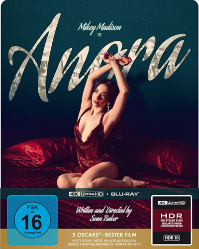 Anora SteelBook  (UHD) 4K
Limitiertes SteelBook