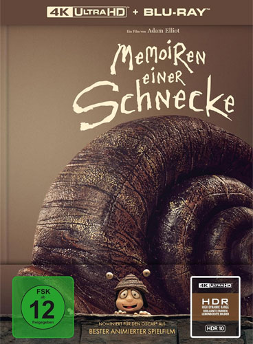 Memoiren einer Schnecke  (DVD)
Limitiertes Mediabook Min: 91 / Deutsch DD 5.1