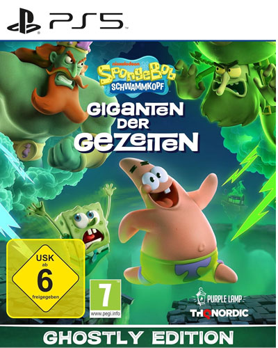 SpongeBob - Giganten der Gezeiten  PS-5 GHOSTLY
 Edition   streng limitiert