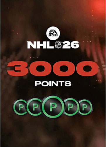 NHL  26  XBSX PIN 3000 Points
