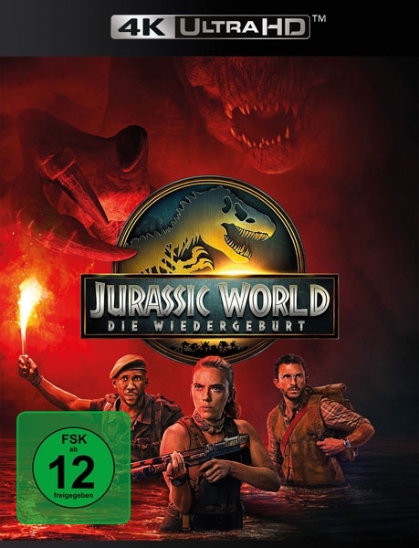 Jurassic World #4: Die Wiedergeburt (UHD) 4K 
Min: 133/DD5.1/WS