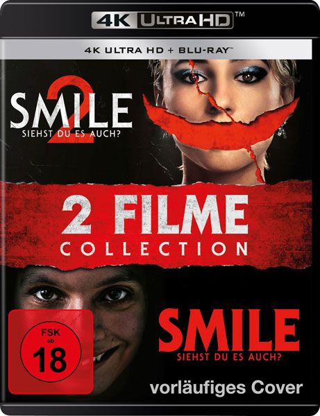 Smile  1&2 (UHD+BR) 4K 4Disc 
2er Movie Collection, 2x UHD/4K + 2x BluRay