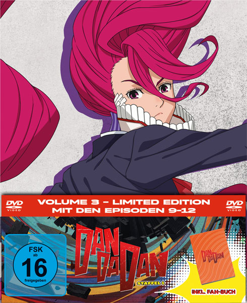 DAN DA DAN - Staffel 1.3 LTD. (DVD) 
Min: 96/DD/WS