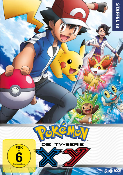 Pokemon  Staffel 18 (DVD) Die TV-Serie: XY 
Min: 1000/DD/WS 6Disc