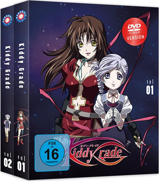 Kiddy Grade (DVD) GA 4Disc 
Gesamtausgabe - Bundle - Vol.1-2