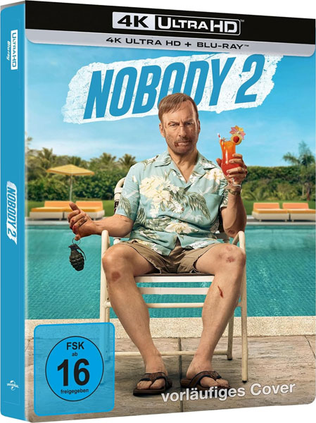 Nobody 2 (UHD+BR) LE Steelbook- 4K  
Limited Edition Steelbook