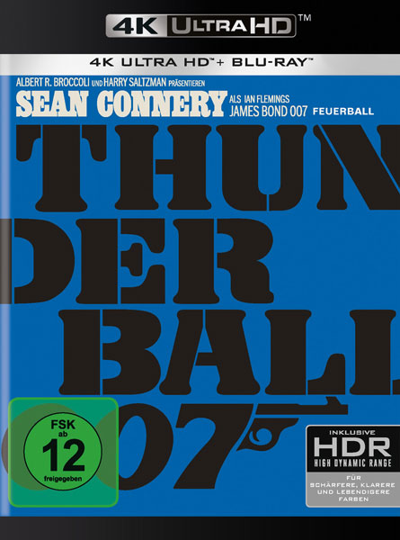 Bond 007 - Feuerball (UHD+BR) 4K 
2Disc