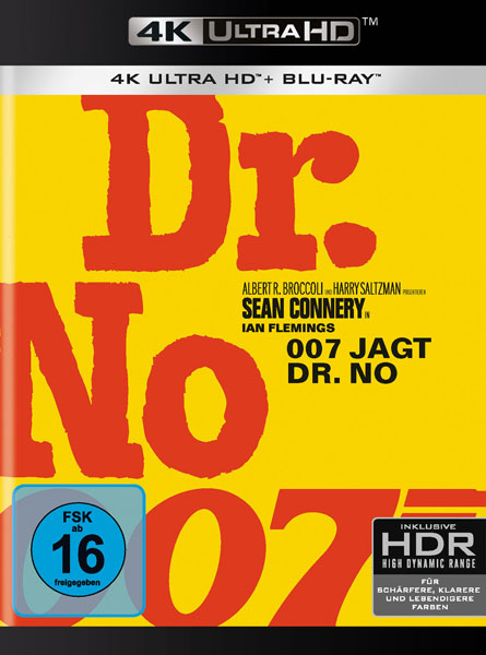 Bond 007 - Jagt Dr. No (UHD+BR) 4K 
2Disc