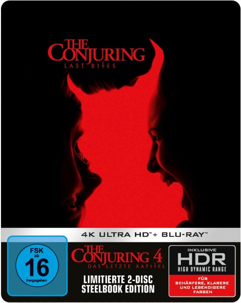 Conjuring 4: Das letzte Kapitel (UHD+BR) LE 4K 
Limited SteelBook