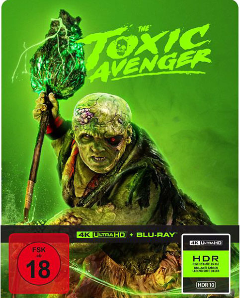 Toxic Avenger (UHD+BR) LE -SB- 4K 
Limitiertes Steelbook, 2Disc