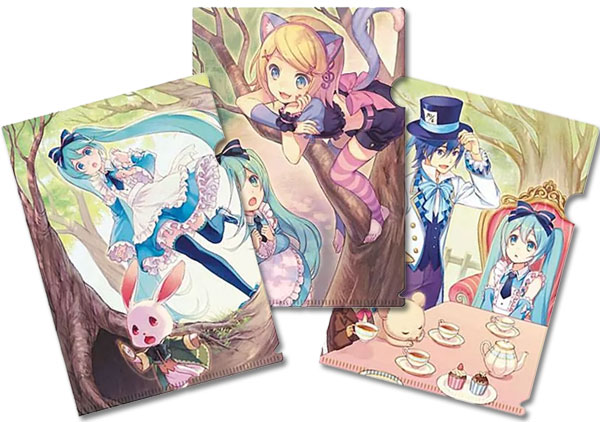 Merc Clearfile Set - Miku Hatsune
 A4 (3 St) Dokumentenhüllen