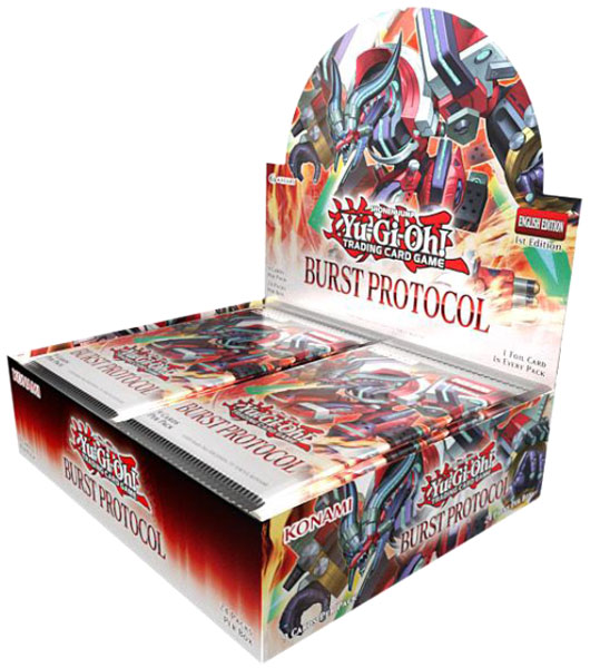 Yu Gi Oh!Booster-D-Burst Protocol  24-er
 Display 24-er  deutsch