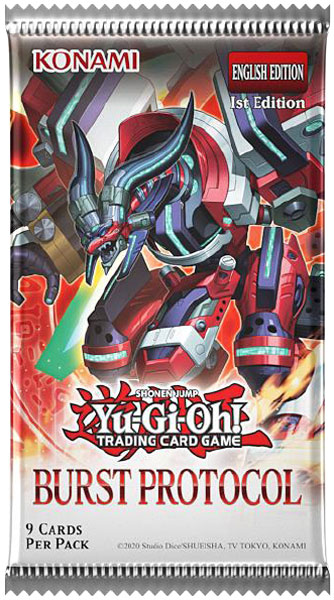 Yu Gi Oh!Booster-D-Burst Protocol 3-er Booster