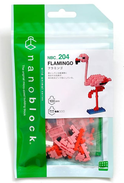 Nanoblock  Flamingo - 100 Teile