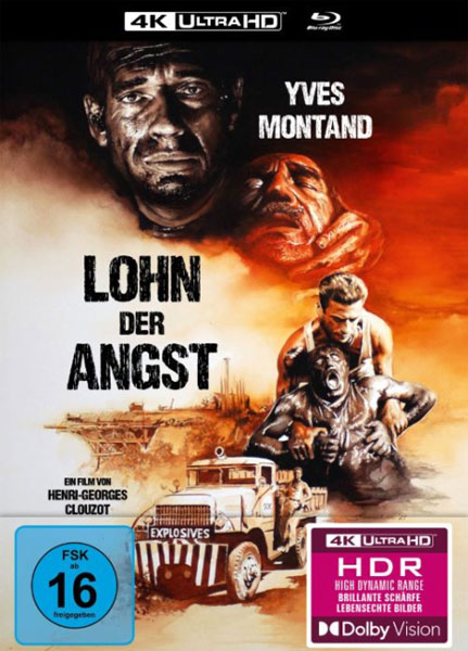 Lohn der Angst (UHD+BR) LCE -MB- 4K
Limited Collectors Edition, Mediabook, 2Disc