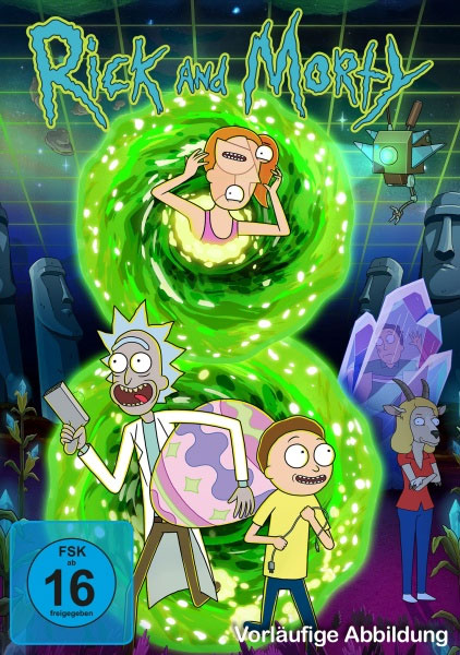 Rick & Morty - Staffel 8 (DVD) 
Min: 215/DD5.1/WS