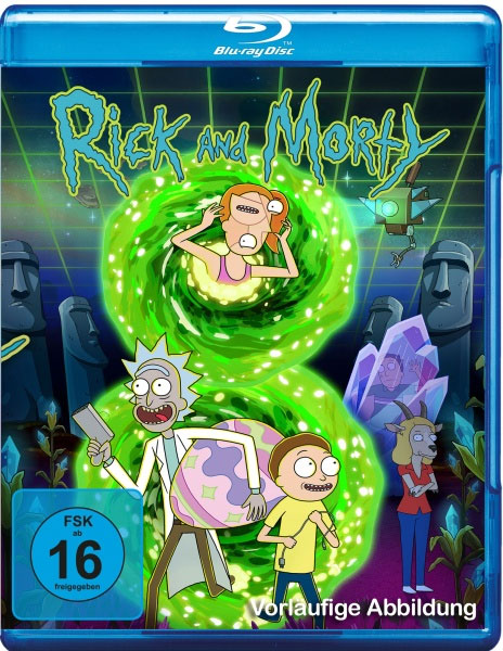 Rick & Morty - Staffel 8 (BR) 
Min: 215/DD5.1/WS