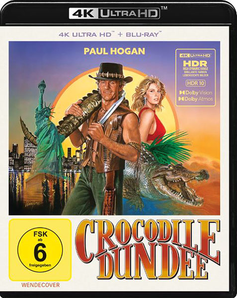 Crocodile Dundee I (UHD+BR) 4K 
Min: 95/DD5.1/WS
