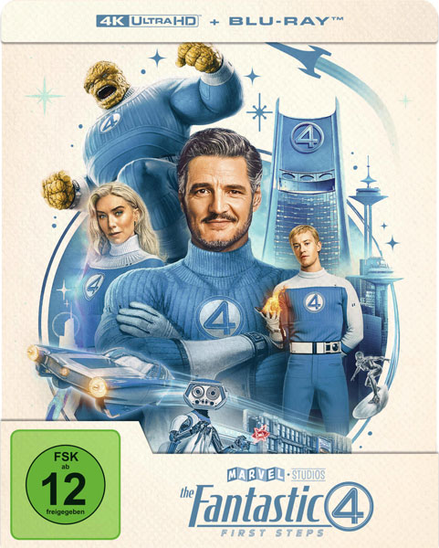 Fantastic  Four: First Steps (UHD+BR) LE -SB- 4K 
Limited Edition, Steelbook