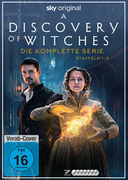 Discovery of Witches - Komplettbox (DVD) 
Staffel 01-03, 7Disc