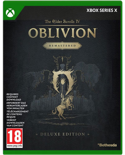 Elder Scrolls 4 Oblivion Remastered  XBSX PEGI
  Deluxe Edition