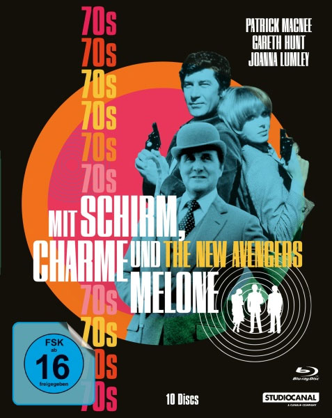Mit Schirm, Charme und Melone - Die 70er (BR) 
Die 70er Jahre (10 Blu-rays)
