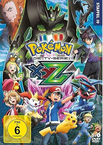 Pokemon  Staffel 19 (DVD) Die TV-Serie: XY 
Min: 1000/DD/WS 6Disc