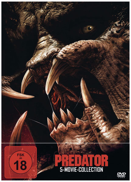 Predator - 5er Movie Collection (DVD) 
Min: 508/DD5.1/WS 5Disc