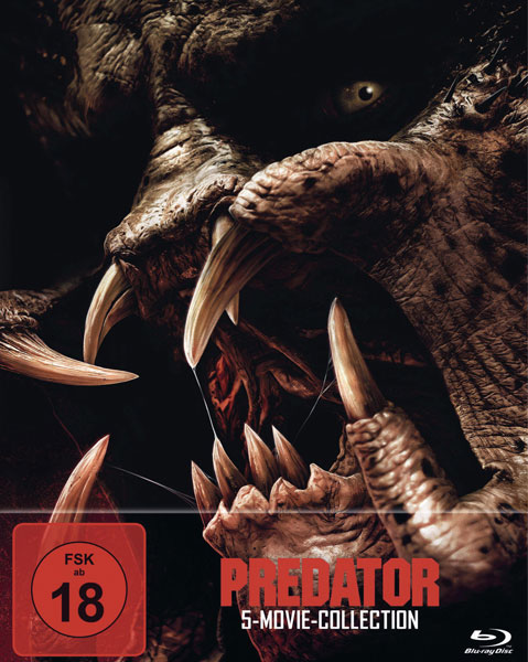 Predator - 5er Movie Collection (BR) 
Min: 529/DD5.1/WS 5Disc