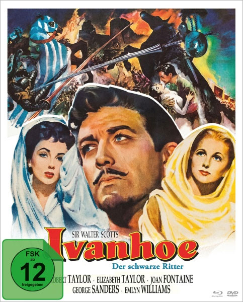 Ivanhoe - Der schwarze Ritter (BR+DVD) LE 
Limited Digipack, Blu-ray+DVD