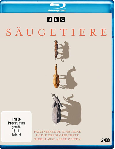 Säugetiere - Faszinierende Einblicke.. (BR) 2Disc 
Min: 300/DD5.1/WS  mit Sir David Attenborough