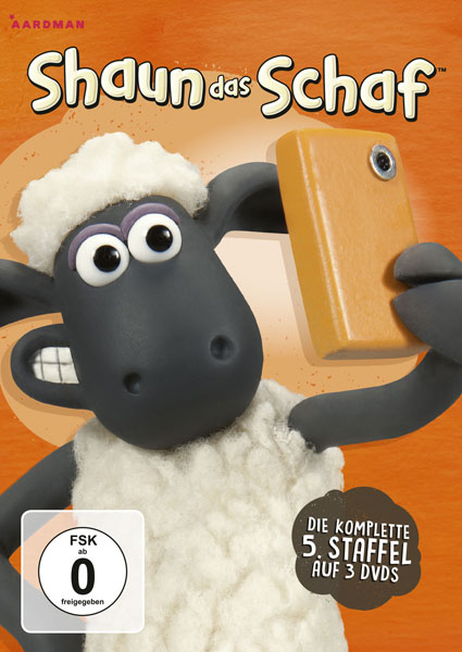 Shaun das Schaf - Staffel 5 (DVD) 
Komplettbox