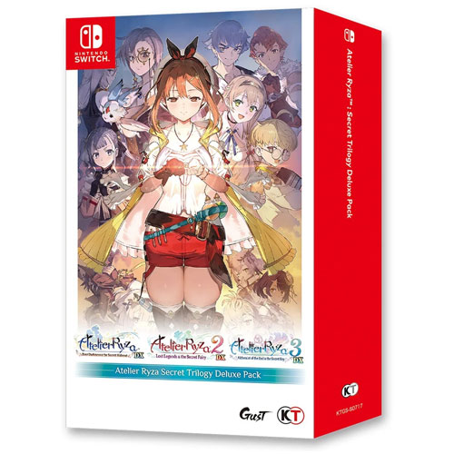 Atelier Ryza Secret Trilogy  SWITCH  ASIA
 Delu´xe Pack