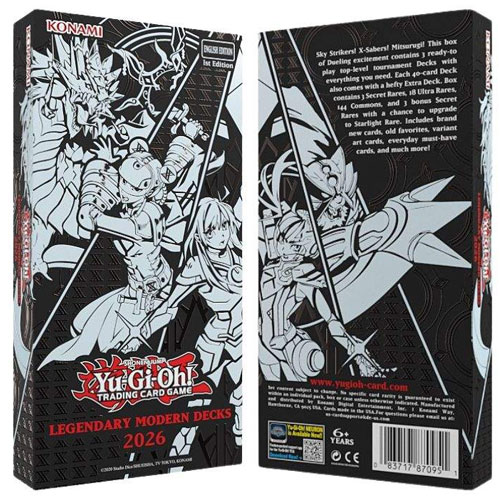 Yu Gi Oh!Decks Legendary Modern 2026