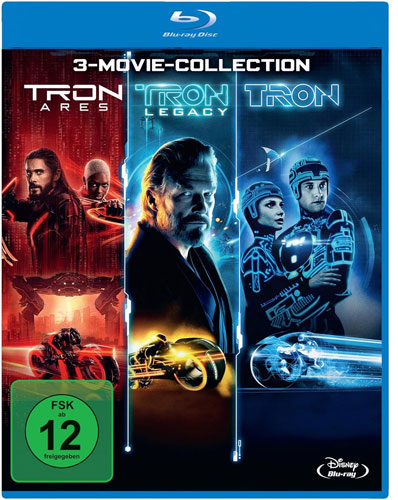 Tron 1-3 (BR) 3er Movie-Collection
Min: 339/DD5.1/WS