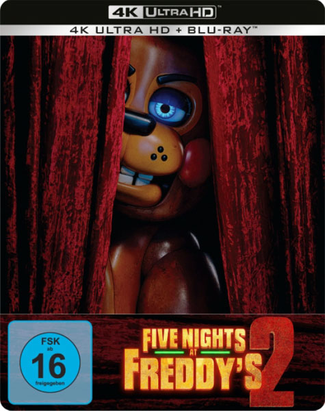 Five Nights at Freddys 2 (UHD+BR) LE 4K 
Min: 104/DD5.1/WS