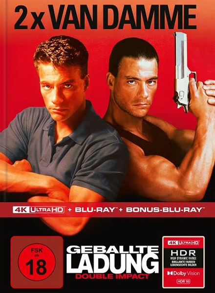 Geballte Ladung - Double Impact (UHD+BR) LE 