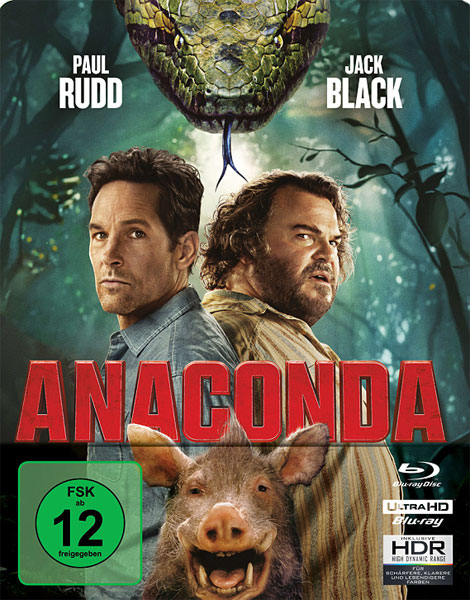 Anaconda (UHD+BR) LE -Steelbook- 4K 
Min: 100/DD5.1/WS