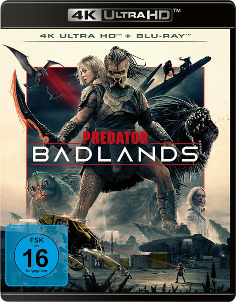 Predator: Badlands (UHD+BR) 4K 
Min: 107/DD5.1/WS