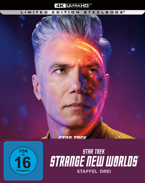 Star Trek: Strange New Worlds - Staffel #3 (UHD)LE
Limimited Edition, Steelbook, 4K