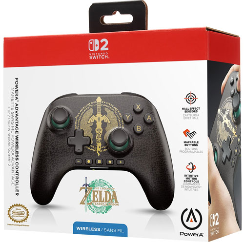 NSW2 Controller Advantage wireless Zelda
 Decayed Master Sword