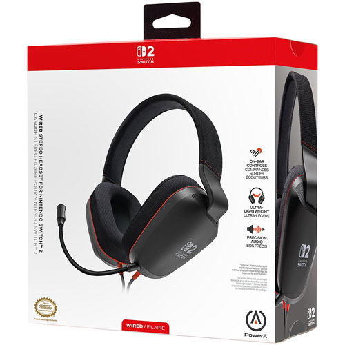 NSW2 Headset wired stereo black