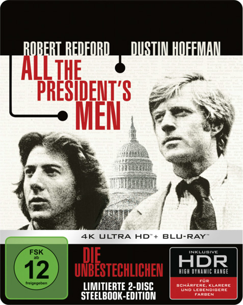 Unbestechlichen, Die (UHD+BR) LE -SB- 4K 
Limitiertes Steelbook