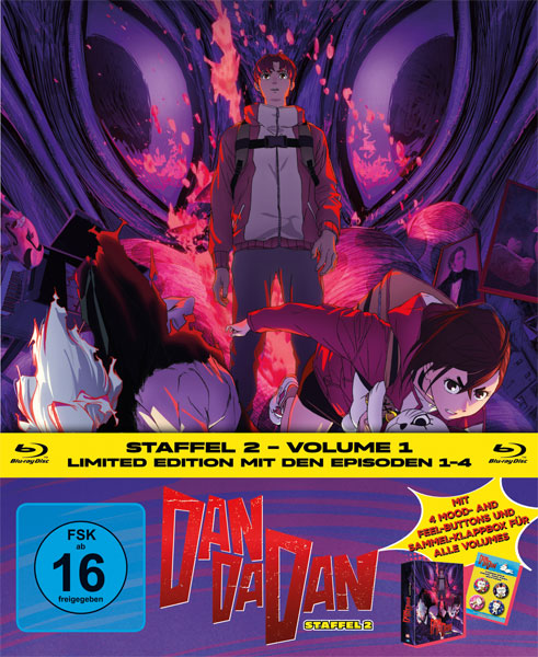 DAN DA DAN - Staffel 2.1 LTD. (BR) 
Min: 96/DD/WS